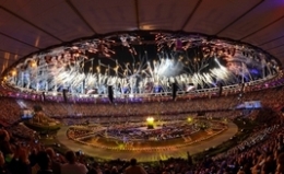 奥运开幕式点火仪式 激励一代人