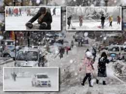 中国北方大部将迎大风降温 辽宁吉林局地有暴雪