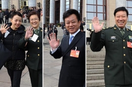 政协委员挥手话别：明年两会再相见