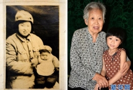 老照片带我们凝视“老兵不老”