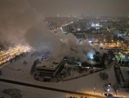 莫斯科百年历史图书馆失火 大量古籍遭焚毁