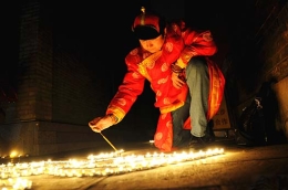 万盏酥油灯的祝福