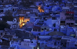 探访印度“蓝色之城”