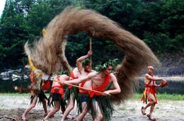 神秘狂野的勉县五节龙