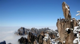 雪后黄山