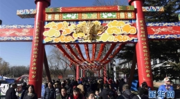 逛庙会 过大年