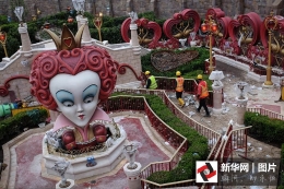上海迪士尼城堡内部装修细节曝光