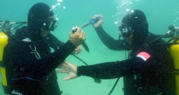 征服那片海！特战蛙人南海水下刀枪搏击