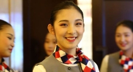 航空公司空乘招聘 美女如云