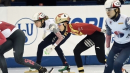 短道世界杯中国女子接力犯规