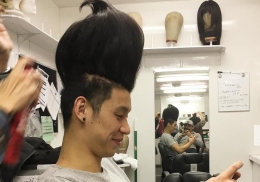 林书豪新发型突破天际