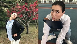 吴敏霞晒照成表情包网友调侃：男友拍的？