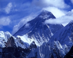 珠穆朗玛峰，上帝的视角