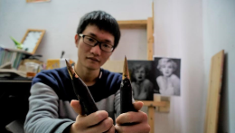 广西90后影雕匠人