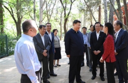 习近平在北京大学考察