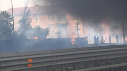 意大发生油罐车爆炸