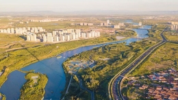 乌兰察布打造山水生态景观