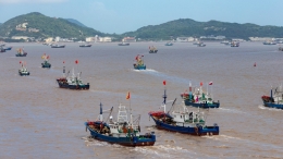 渔船“解禁” 东海开渔