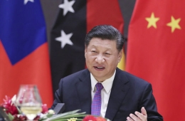 习近平同建交太平洋岛国领导人会晤发表讲话