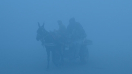 雾霾笼罩拉合尔