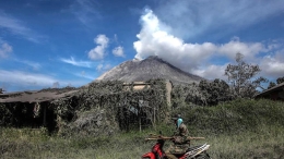 印尼：火山喷发