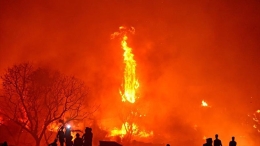 孟国首都贫民区发生火灾