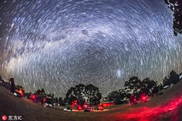 最美星空 浩瀚宇宙天文奇观美到不可思议