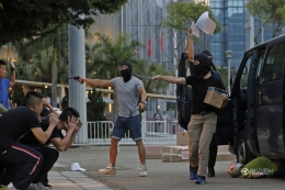 香港举行大规模反恐演习装扮炫酷