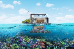 漂浮的海马：迪拜豪华水下海景房