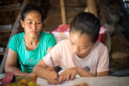 为躲避战乱，缅甸女子选择嫁到中国