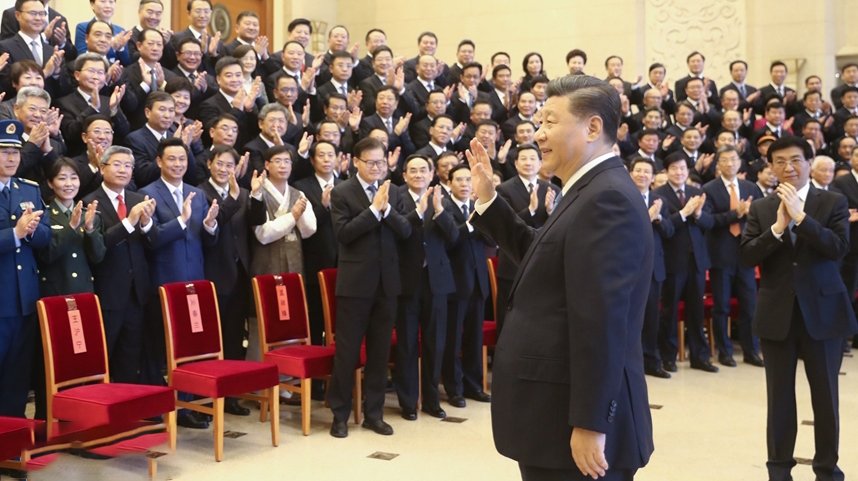 习近平会见全国精神文明建设表彰大会代表