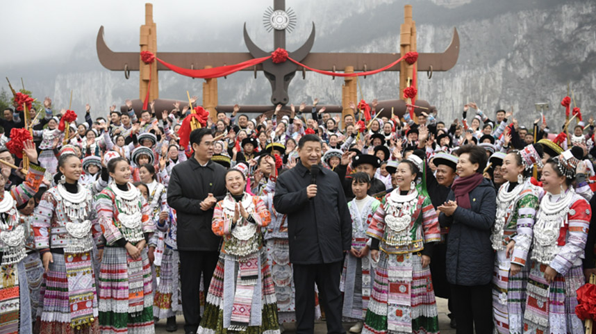 习近平春节前夕赴贵州看望慰问各族干部群众