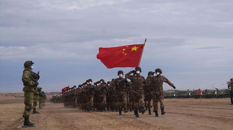 “和平使命-2021”联合反恐军事演习闭幕
