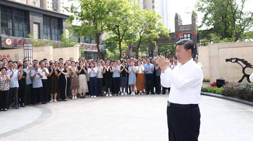 习近平28日在湖北省武汉市考察 