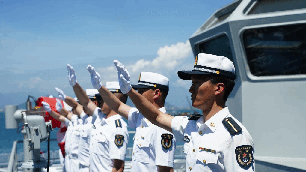 中国海军戚继光舰结束对越南友好访问启程前往泰国