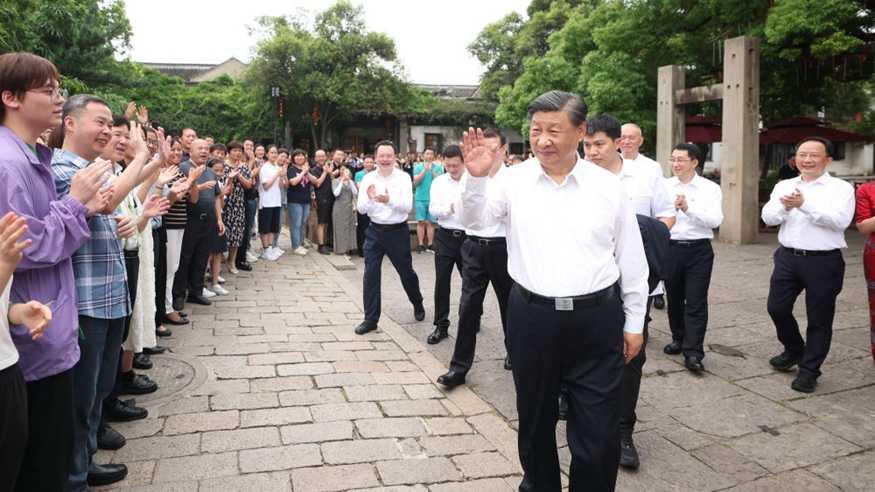 习近平在江苏苏州市考察调研