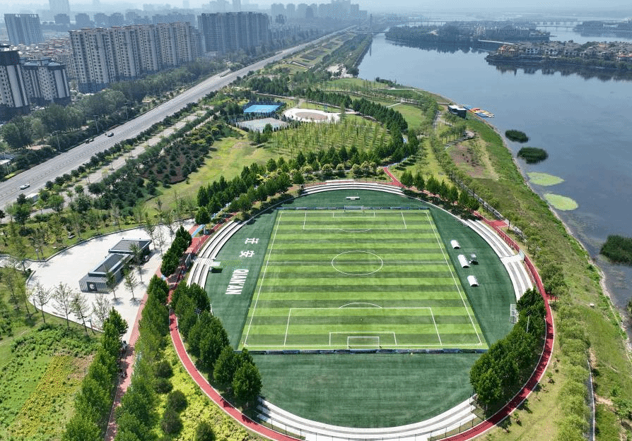 河北迁安：滦河沿岸生态美