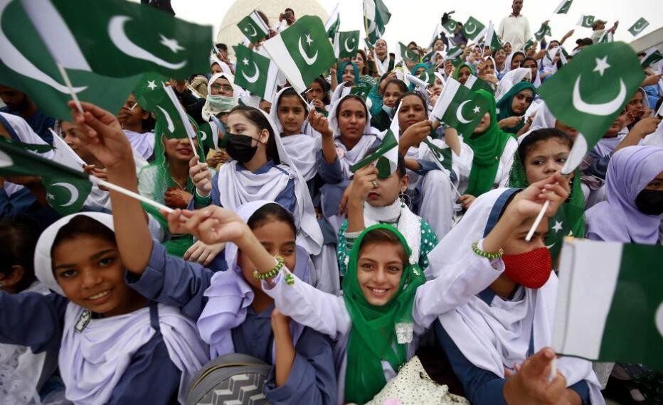 巴基斯坦庆祝独立76周年