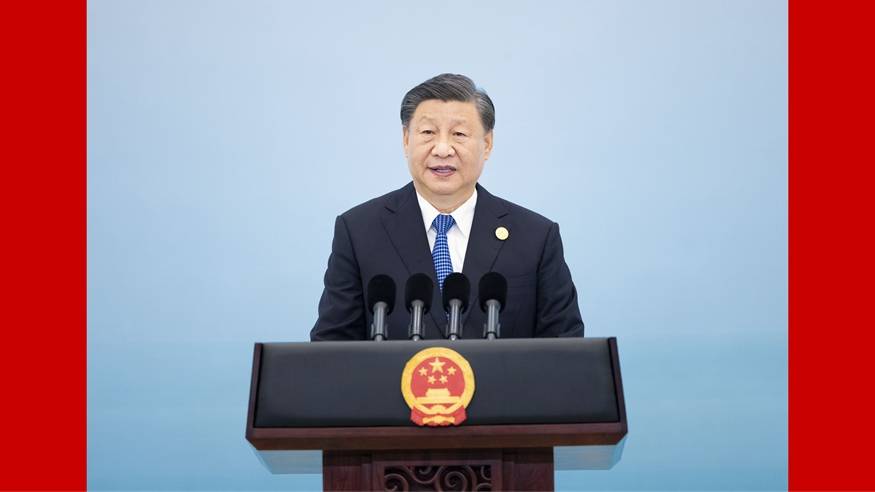 习近平在杭州亚运会开幕式欢迎宴会上致辞
