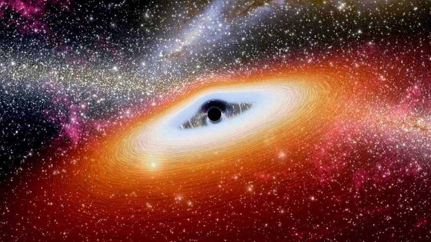 我国科学家揭示超大质量黑洞吸积辐射能谱的新规律