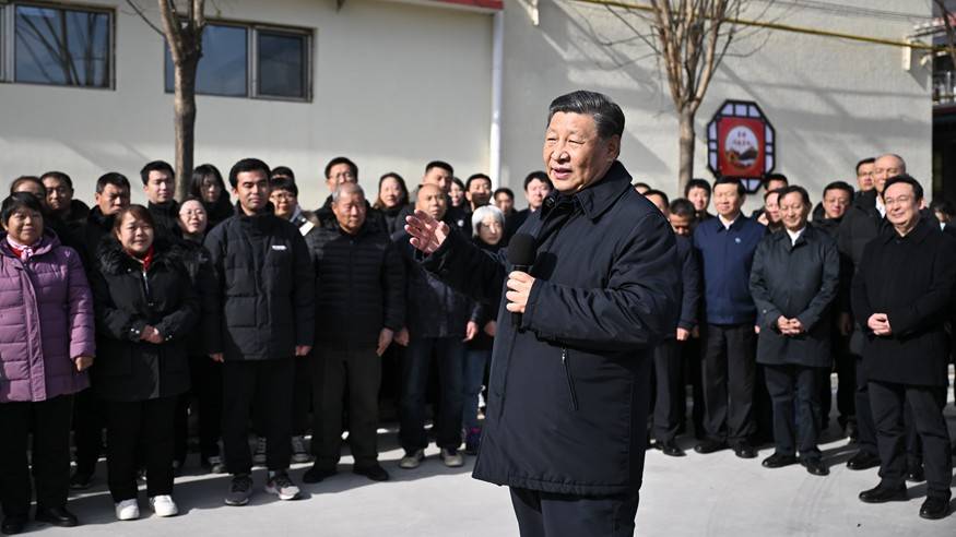 习近平在北京河北考察灾后恢复重建工作