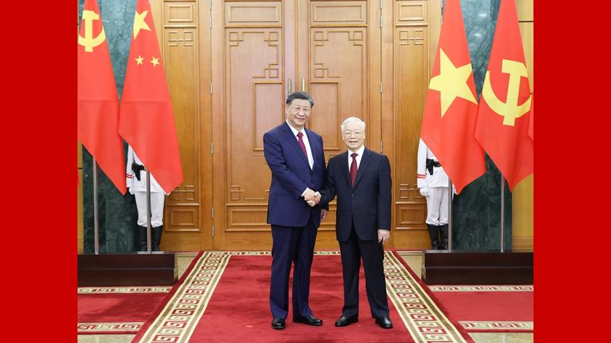 如约而至！中越两党总书记实现第三轮互访