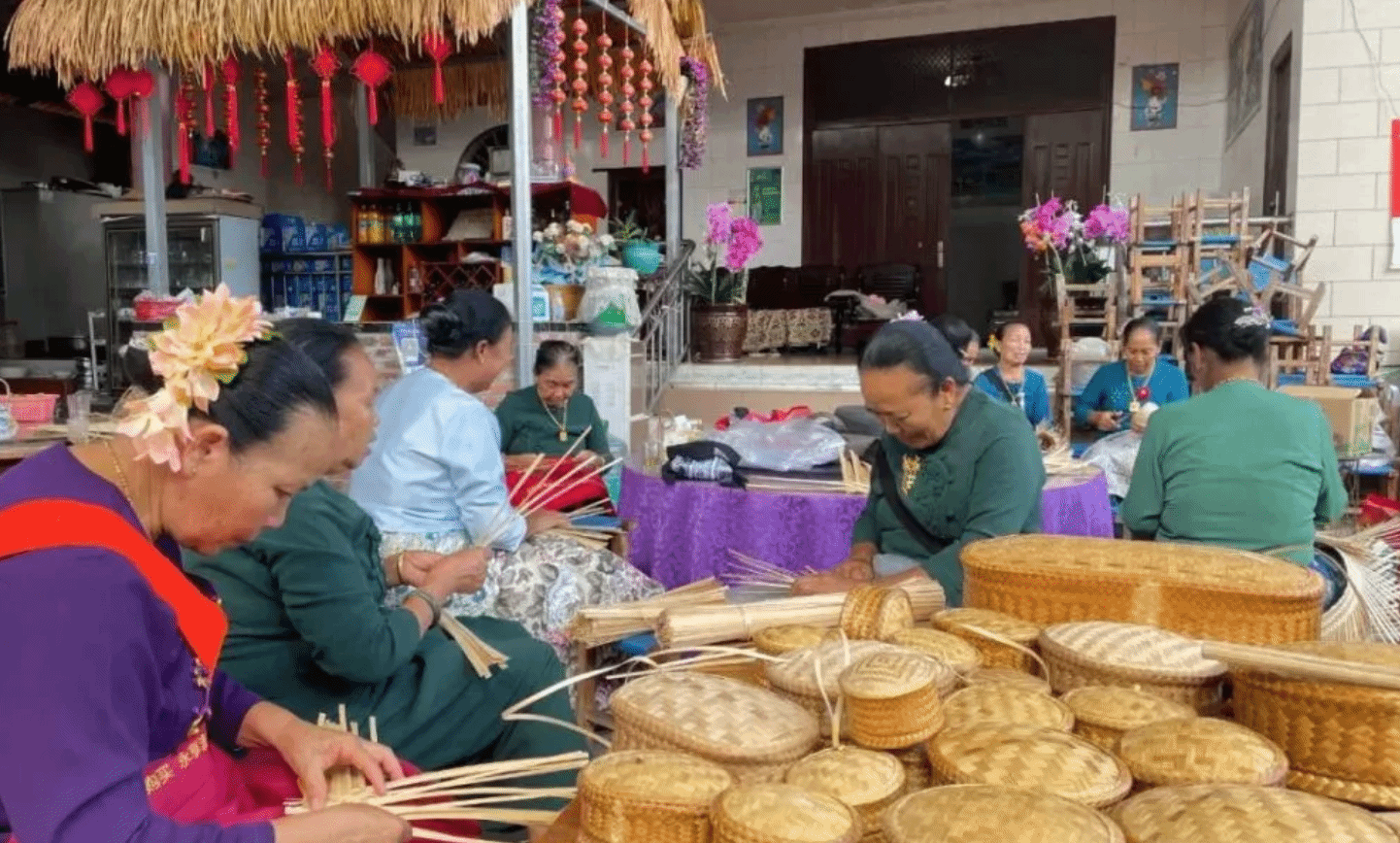 傣族竹编——青青傲骨竹 化为绕指柔