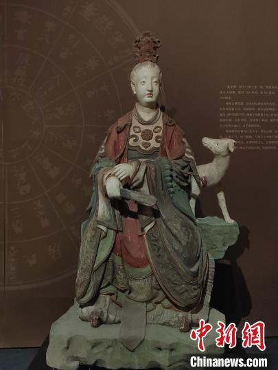 图为晋城彩塑。 高雨晴 摄 图为晋城彩塑。 高雨晴 摄