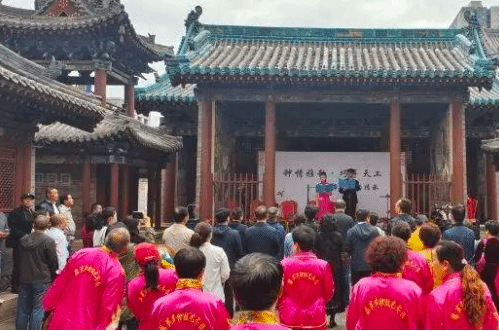 太原现存最古老关帝庙开放 非遗民俗精彩亮相