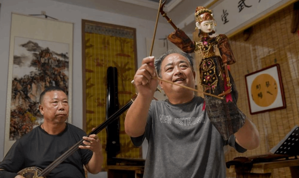 芮城非遗绝活“杖头木偶”灵动河东