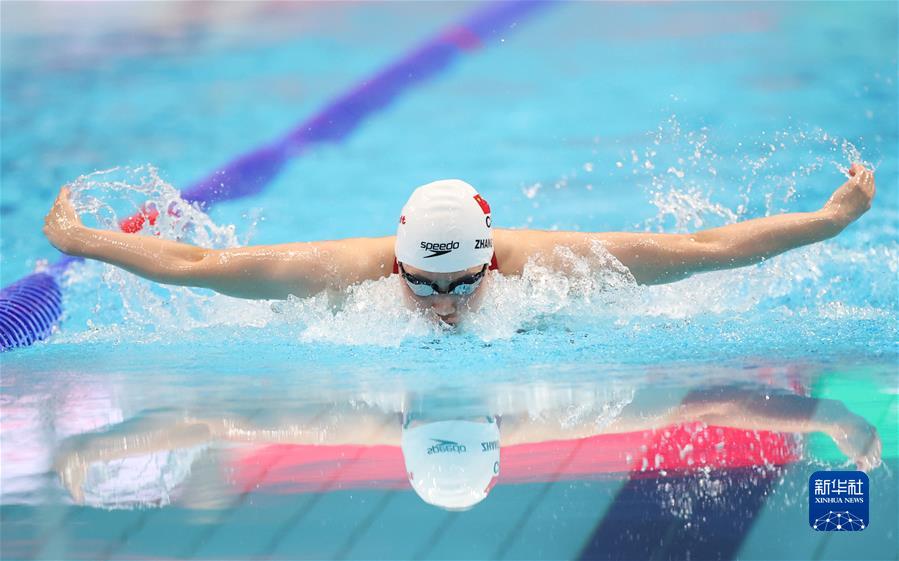 （体育）（1）游泳——世锦赛：张雨霏获得女子200米蝶泳铜牌