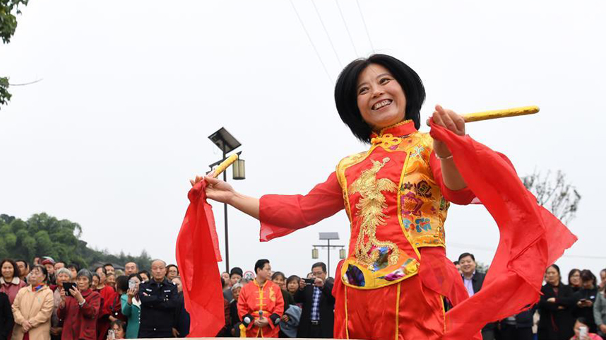 重庆梁平：非遗传承 生生不息