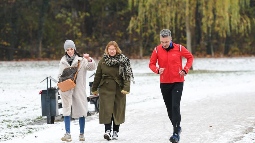 雪后法兰克福