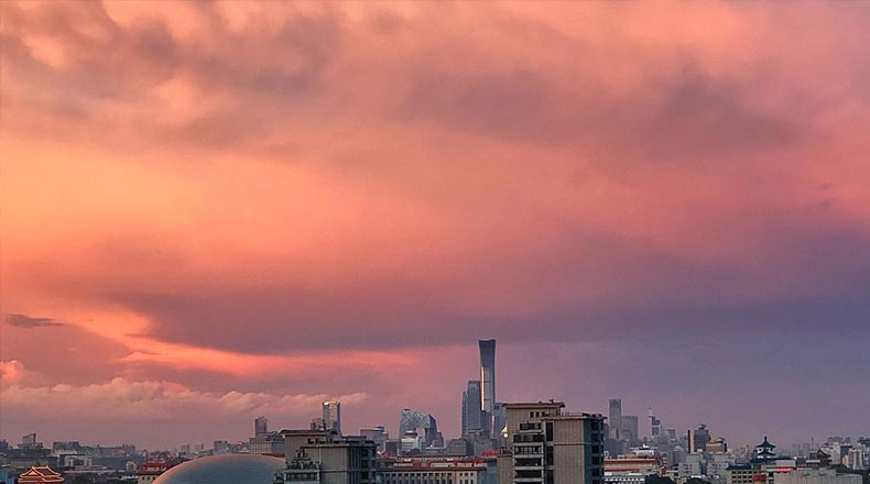 雨后北京